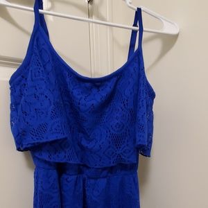 Navy Lace Dress